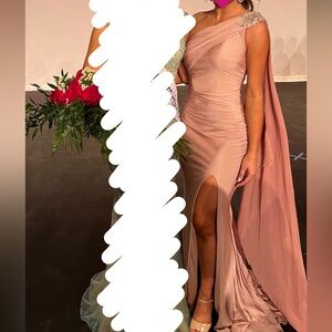 La Femme custom evening gown